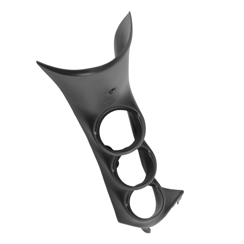 Autometer 07-12 Chevy Silverado/Duramax / 07-12 GMC Sierra/Duramax w/ Speaker Blk Triple Pillar Pod 17118