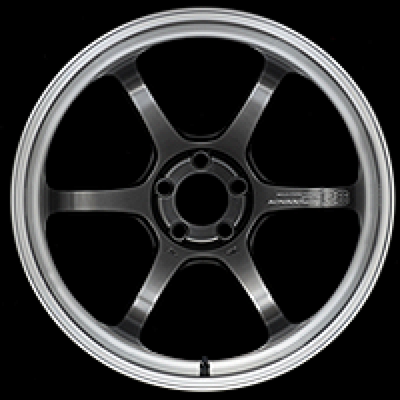 Advan YA68L32MMHB R6 18x10.5 +32 5-112 Machining & Racing Hyper Black Wheel