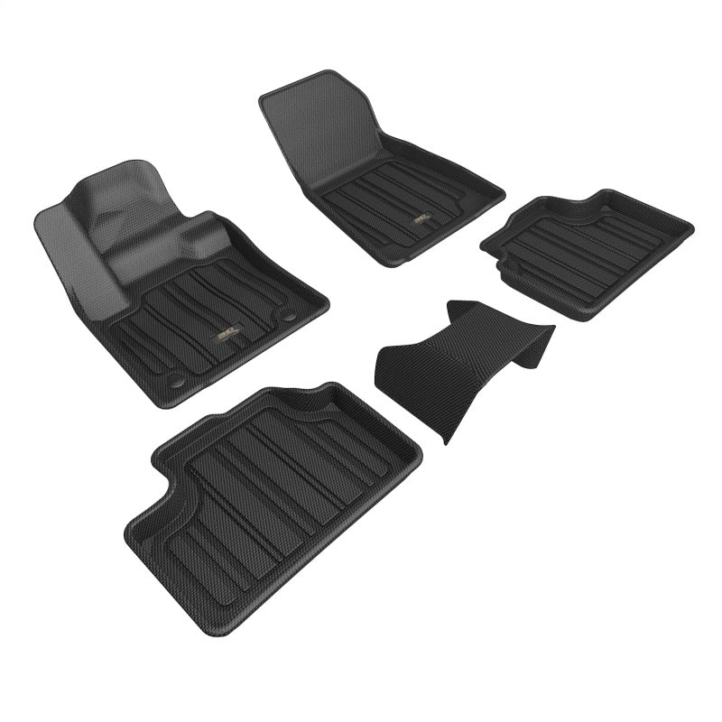 3D Maxpider E1VV04501809 2023+ Volvo C40 Recharge Elitect Floor Mat- Black R1 R2 R3
