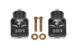 BMR Chevy SS and Pontiac G8 Motor Mount Kit (Solid Bushings) Black Hammertone MM301H