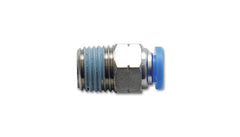 Vibrant Male Straight Pneumatic Vacuum Fitting (1/8in NPT Thread) - for 1/4in (6mm) OD tubing - eliteracefab.com
