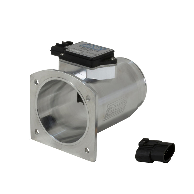 BBK 94-95 Mustang 5.0 Mass Air Meter 76mm 30 lb Inj. Cold Air Calibration CNC Billet Housing 80105