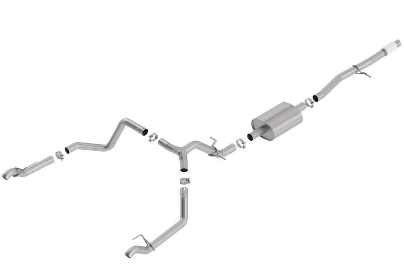 2019-2021 Chevrolet Silverado 1500 Cat-Back Exhaust System S-Type Part # 140769 - eliteracefab.com