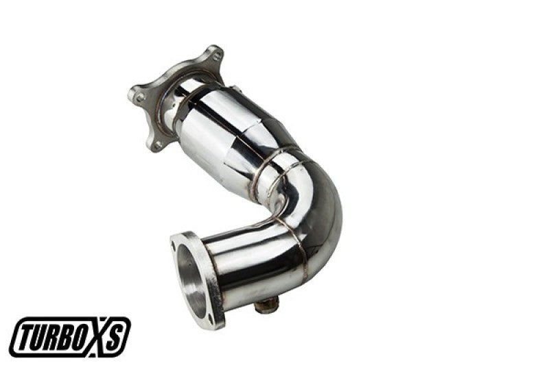 TURBOXS FRONT PIPE WITH CATALYTIC CONVERTER SUBARU WRX; 2015-2017 - eliteracefab.com