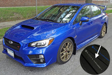 Load image into Gallery viewer, Rally Armor UR Mudflaps Black Urethane Silver Logo 2015-2021 WRX / 2015-2021 STI - eliteracefab.com