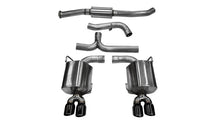 Load image into Gallery viewer, Corsa 11-13 Subaru Impreza Sedan STI 2.5L Turbo Manual Black Sport Cat-Back Exhaust - eliteracefab.com