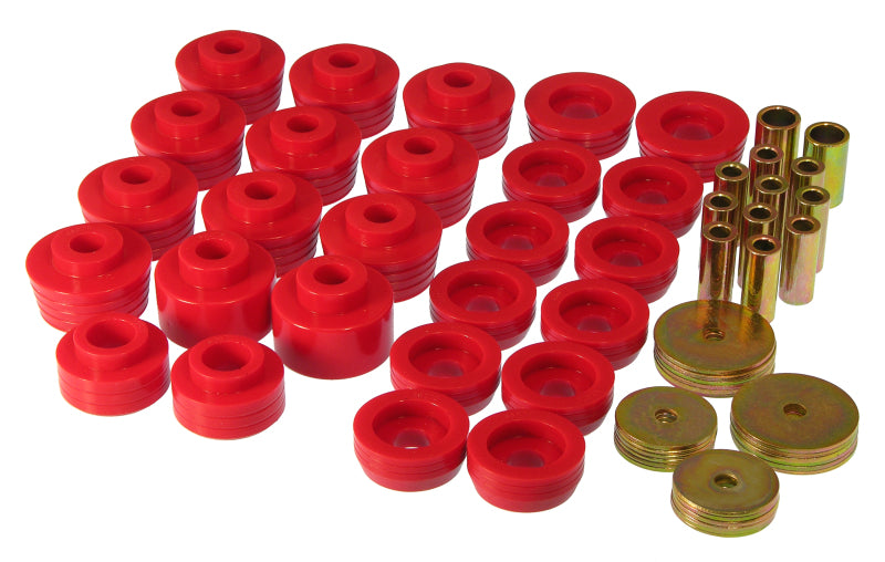 Prothane 78-88 GM Various Body Mount Kit - Red - eliteracefab.com