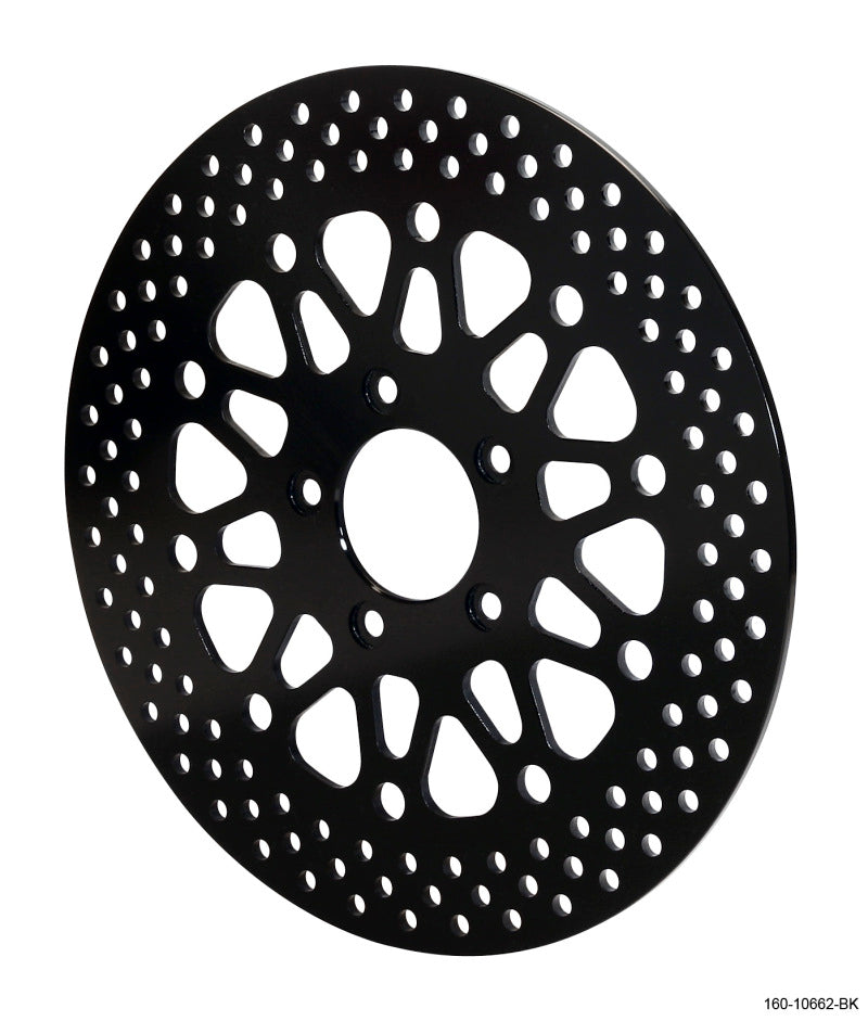 Wilwood Rotor-Front-H-D Motorcycle 84-99 Black Finish 11.50 x .196 - 5 on 3.25in Wilwood