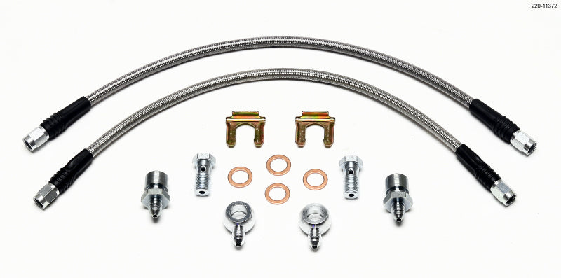 Wilwood Flexline Kit D52 Caliper 16in w/ Banjo 7/16-20 Wilwood