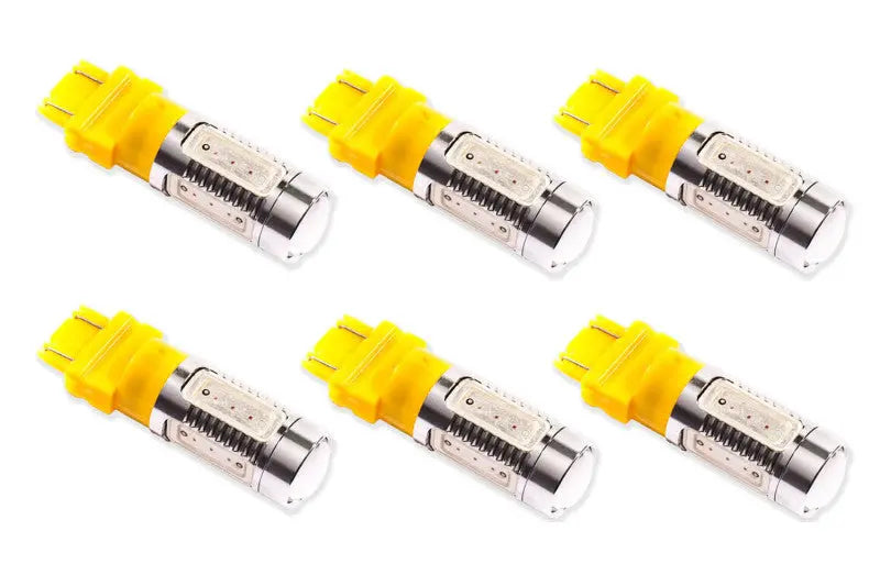 Diode Dynamics 3157 LED Bulb HP11 LED - Amber Set of 6 Diode Dynamics