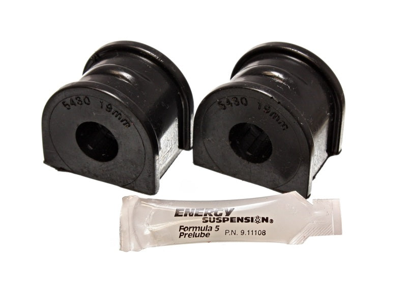 Energy Suspension 97-04 Chevy Corvette Black 19mm Rear Sway Bar Bushing Set - Reuse OE Brackets - eliteracefab.com