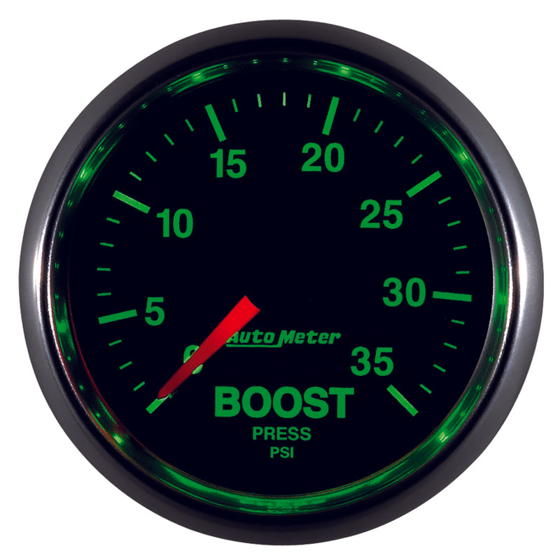 AutoMeter GS 2 1/16 inch 35PSI Mechanical Boost Gauge 3804