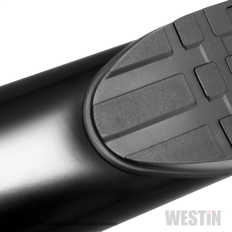 Westin 2019 Chevrolet Silverado/Sierra 1500 CC (5.5ft) PRO TRAXX 5 WTW Oval Nerf Step Bars - Black - eliteracefab.com