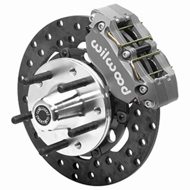 Wilwood 70-78 Camaro Dynapro Lug Mount Front Dynamic Drag Brake Kit -Type III Ano Caliper - Drilled Wilwood
