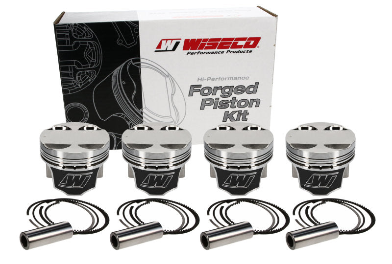 Wiseco Mitsu 4G64 w/4G63 Heads 10.5:1 E85 Piston Kit - eliteracefab.com