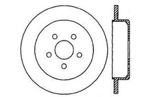 Load image into Gallery viewer, STOPTECH 03-09 CHRYSLER PTCRUISER TUR / 03-05 DODGE NEON SRT-4 REAR LEFT SLOTTED &amp; DRILLED ROTOR, 127.63054L - eliteracefab.com