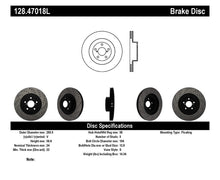 Load image into Gallery viewer, StopTech 02-10 WRX Drilled Left Front Rotor - eliteracefab.com