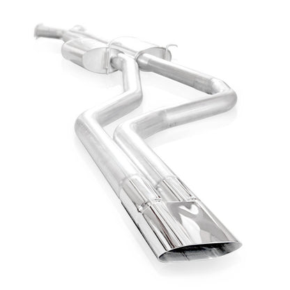 Stainless Works 2004 GTO 3in Catback Chambered Mufflers X-Pipe Slash Cut Tips Stainless Works