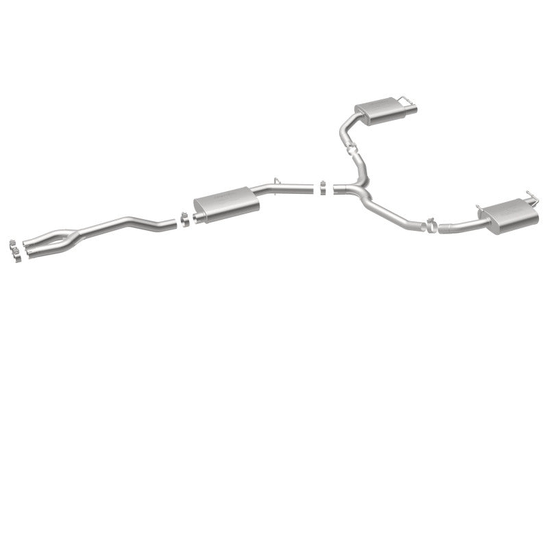 MagnaFlow Cat-Back SS Dual Split Rear Exit 2015 Dodge Charger/Chrysler 300C 3.6L V6 (Uses OEM Tips) Magnaflow