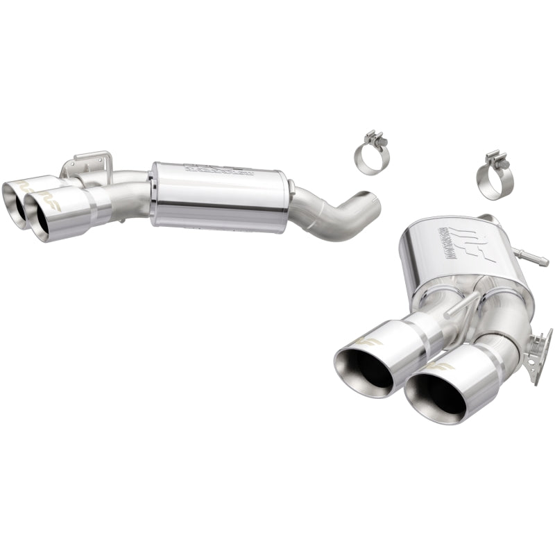 MagnaFlow 2016 Chevy Camaro 6.2L V8 Competition Axle Back w/ Quad Polished Tips Magnaflow