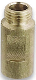 Moroso Jet Spacer - Holley - 5/16in-32 STD - Brass - 2 Pack