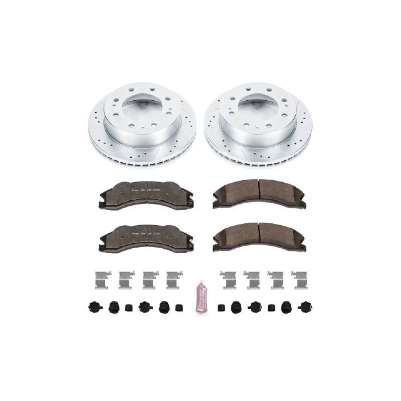 Power Stop 2011 Chevrolet Silverado 2500 HD Front Z36 Truck & Tow Brake Kit - eliteracefab.com