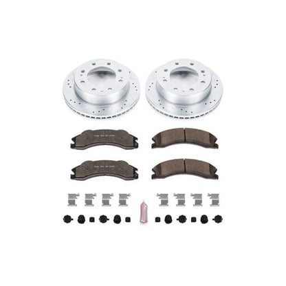 Power Stop 2011 Chevrolet Silverado 2500 HD Front Z36 Truck & Tow Brake Kit - eliteracefab.com