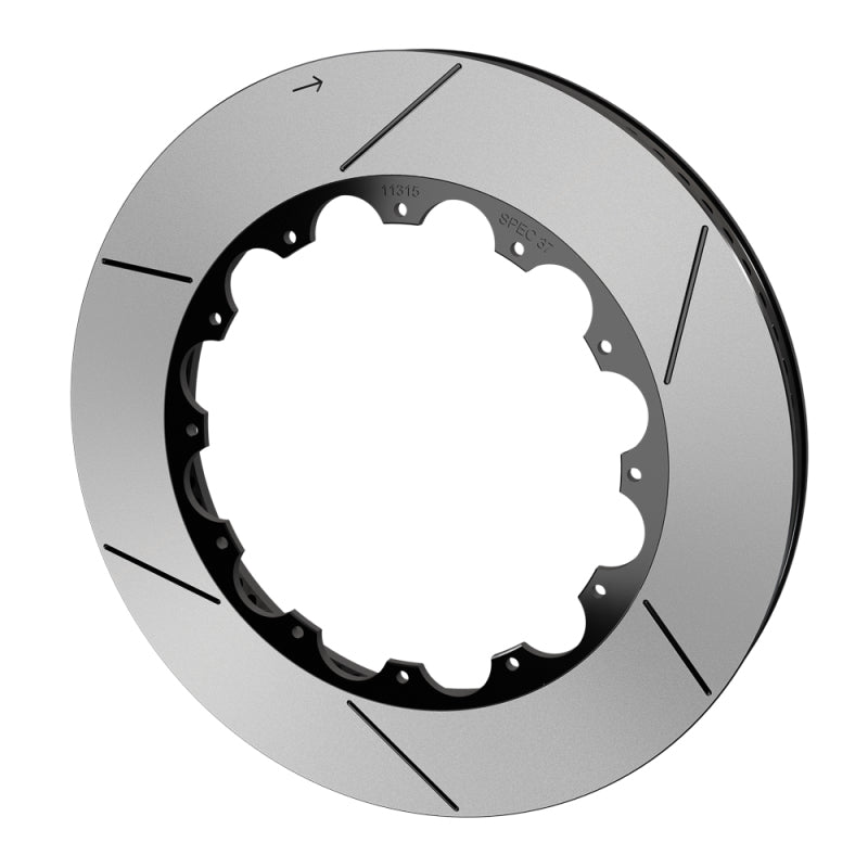 Wilwood Rotor-SV-GT 72 SPC-37 -RH 14.25 x 1.25 - 12 on 8.75in (Black) Wilwood