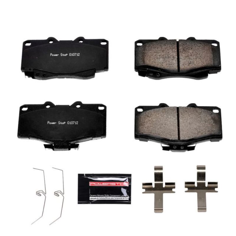 Power Stop 96-02 Toyota 4Runner Front Z23 Evolution Sport Brake Pads w/Hardware - eliteracefab.com