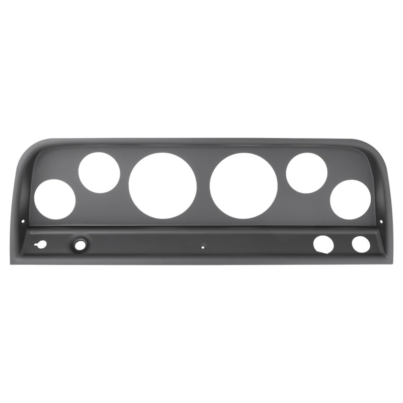 Autometer 64-66 Chevrolet Truck Direct Fit (2 3-3/8in. & 4 2-1/16in.) Gauge Mount - Black Finish 2128