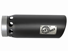 Load image into Gallery viewer, aFe MACHForce XP Cat-Back SS-304 5in Interooled Exhaust Tip 5in In x 6in Outx16inL Bolt-On Right Blk - eliteracefab.com