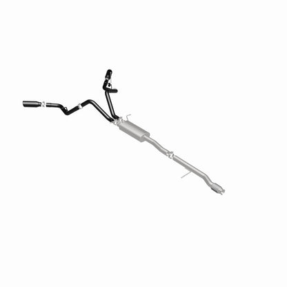 MagnaFlow SYS Cat-Back 3.5in Black Dual Split Rear Tips 14-15 Chevy Silverado/GMC Sierra 4.3L-5.3L Magnaflow