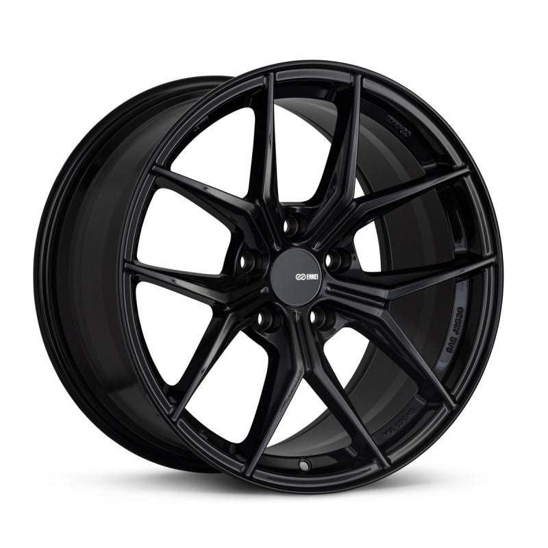 Enkei TSR-X 18x9.5 40mm Offset 5x120 BP Gloss Black Wheel - eliteracefab.com