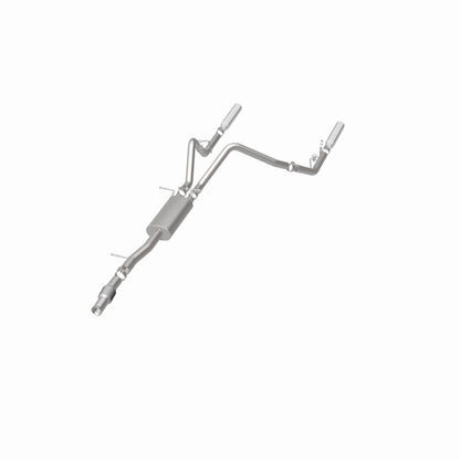 Magnaflow 14 Chev Silverado V8 5.3L SC Cab Dual Split Rear Exit SS Cat Back Perf Exhaust Magnaflow