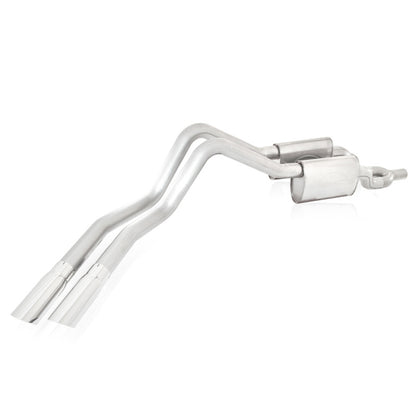 Stainless Works 2010-14 Raptor Exhaust 3in Y-Pipe Chambered Mufflers Exit Behind Passenger Rear Tire Stainless Works