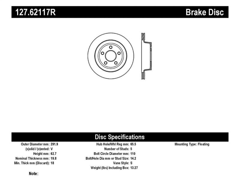 StopTech Slotted & Drilled Sport Brake Rotor - eliteracefab.com