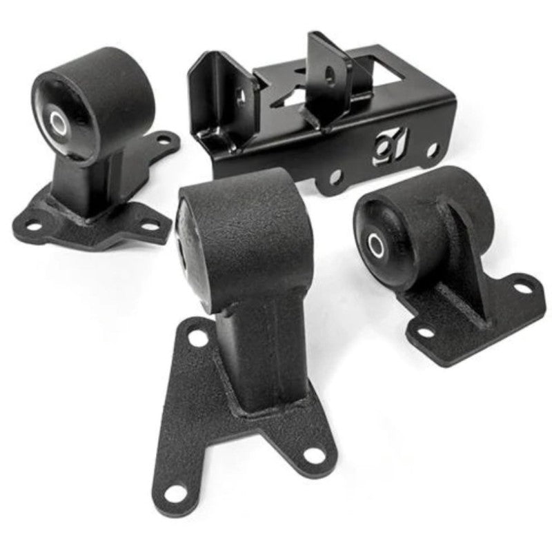 Innovative 94-01 Integra H-Series Black Steel Mounts 95A Bushings