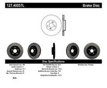 Load image into Gallery viewer, StopTech 02-06 Acura RSX Type S / 06-09 Honda Civic Si Slotted &amp; Drilled Left Front Rotor - eliteracefab.com