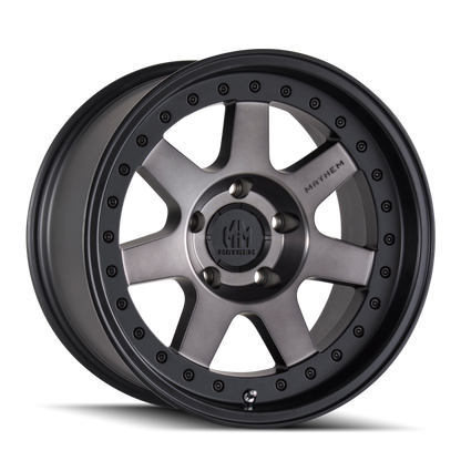 Mayhem 8300 Prodigy 20x9 / 8x180 BP / 0mm Offset / 130.8mm Hub Matte Black w/ Dark Tint Wheel