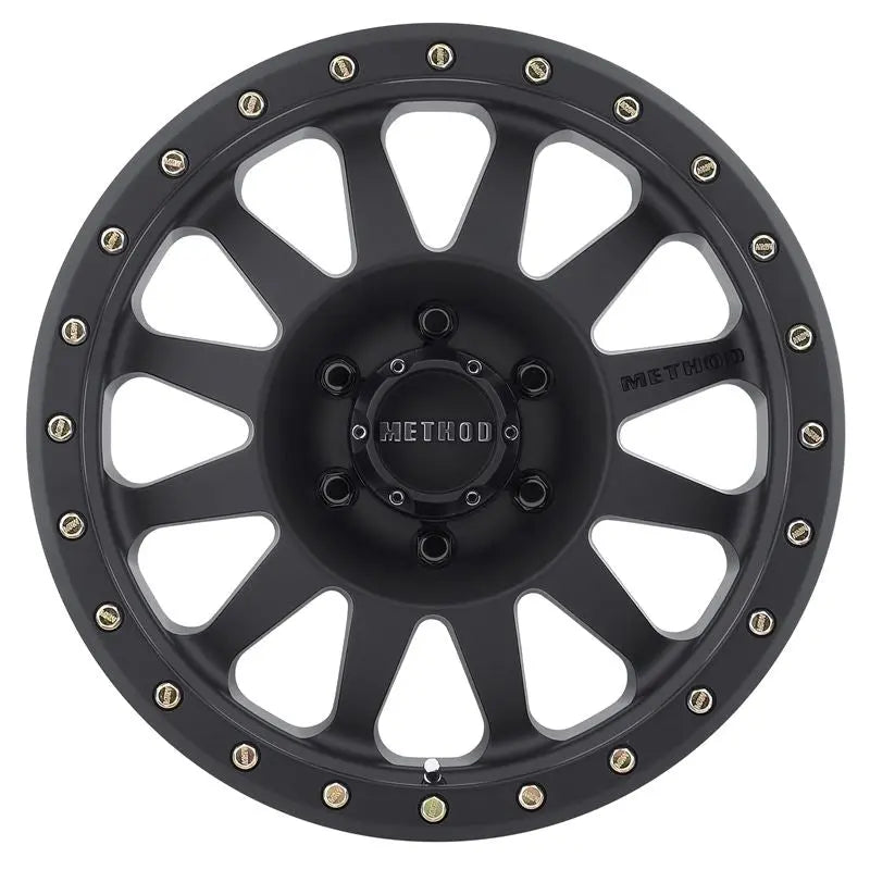 Method Race Wheels MR304 Double Standard, 17x8.5, 0mm Offset, 6x5.5, 108mm Centerbore, Matte Black - eliteracefab.com