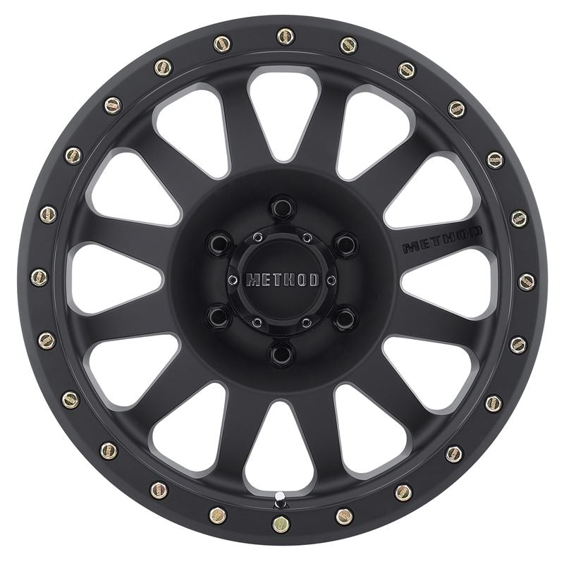 Method Race Wheels MR304 Double Standard, 17x8.5, 0mm Offset, 6x5.5, 108mm Centerbore, Matte Black - eliteracefab.com