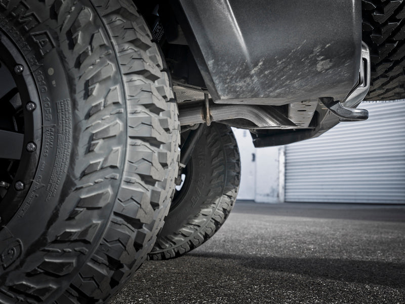aFe MACH Force-Xp 2.5in 409 SS Catback High-Tuck Exhaust 18-21 Jeep Wrangler (JL) 3.6L 4-Door aFe