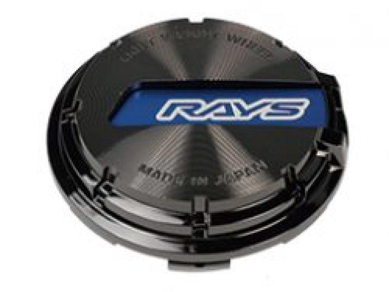 Gram Lights WR Center Cap (Blue/Black Chrome) (57CR / 57DR) - eliteracefab.com