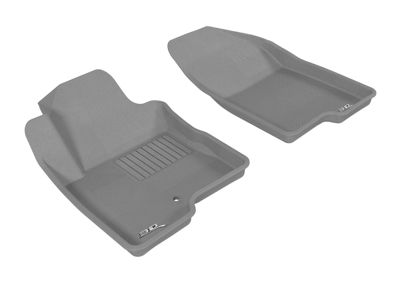 3D MAXpider L1JP00811501 2007-2013 Jeep Compass Kagu 1st Row Floormat - Gray