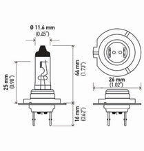 Load image into Gallery viewer, Hella Bulb H7 12V 55W Px26D T4625 (2)