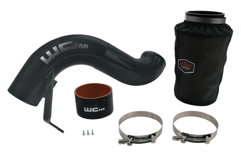 Wehrli 07.5-09 Dodge 6.7L Cummins 4in Intake Kit - Cherry Frost