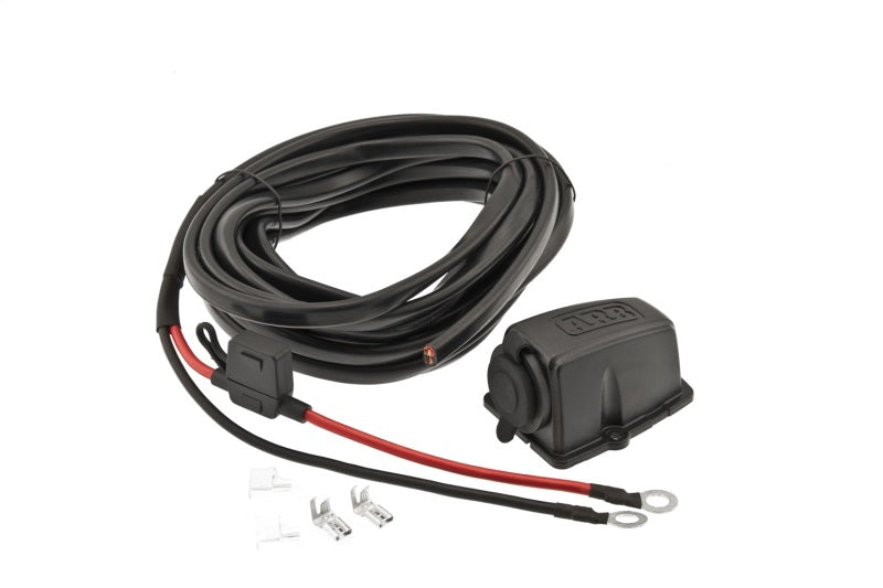 ARB Fridge Wiring Kit 6M W/Threaded Socket - eliteracefab.com