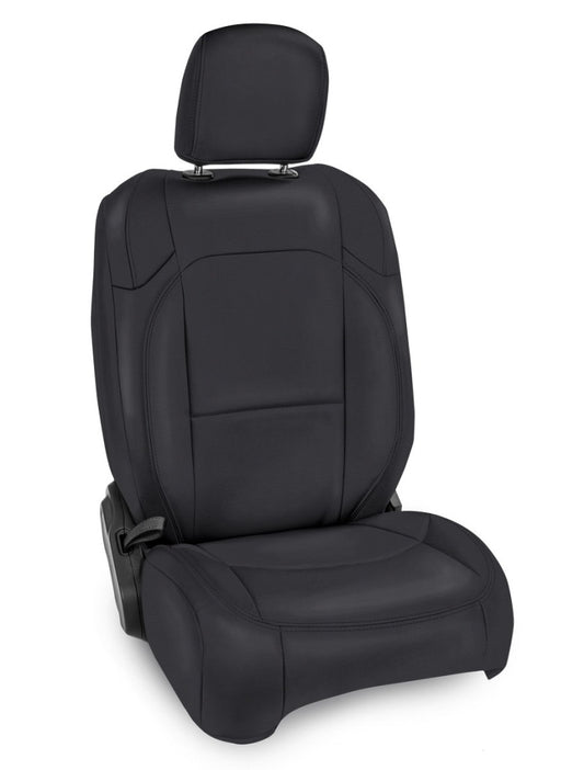 PRP 2018+ Jeep Wrangler JL/2 door/Rubicon Front Seat Covers (Pair) - All Black B038-02