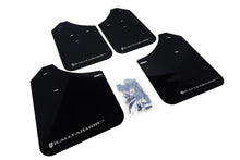 Load image into Gallery viewer, Rally Armor UR Mudflaps Black Urethane Silver Logo 2002-2007 Impreza 2002-2007 WRX / 2004-2007 STI - eliteracefab.com