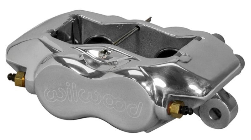 Wilwood Caliper-Forged DynaliteI Polished 1.62in Pistons .38in Disc Wilwood